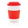 Mug en PP recyclable 270ml rouge | sans marquage | non disponible | non disponible | non disponible