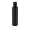 Bouteille isotherme en acier inoxydable recyclé RCS noir | sans marquage | non disponible | non disponible