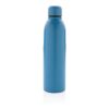 Bouteille isotherme en acier inoxydable recyclé RCS bleu | sans marquage | non disponible | non disponible
