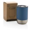 Mug en acier inoxydable recyclé RCS bleu | sans marquage | non disponible | non disponible
