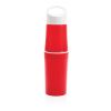 Bouteille biologique produite en Europe double ouverture - 500 ml rouge | sans marquage | non disponible | non disponible