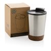 Tasse à café en liège et en acier inoxydable GRS argent | sans marquage | non disponible | non disponible