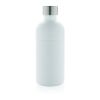 Bouteille pour boisson gazeuse en acier recyclé RCS blanc | sans marquage | non disponible | non disponible