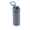 Bouteille isotherme finition matte avec bouchon sport - 550 ml bleu-bleu | sans marquage | non disponible | non disponible