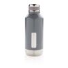 Bouteille étanche avec plaque gris | sans marquage | non disponible | non disponible | non disponible