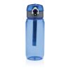 Bouteille d'eau 600ml étanche en rPET RCS Yide bleu | sans marquage | non disponible | non disponible