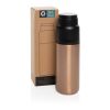 Bouteille isotherme 500ml avec tasse Thermocup RCS bronze