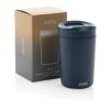 Mug 300ml en acier recyclé RCS Avira Alya blue marin | sans marquage | non disponible | non disponible