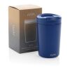 Mug 300ml en acier recyclé RCS Avira Alya bleu royal | sans marquage | non disponible | non disponible