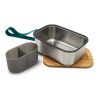 Boîte à sandwich Large en acier inoxydable Black+Blum turquoise | sans marquage | non disponible | non disponible