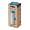 Mug de voyage isotherme 600ml Black+Blum turquoise | sans marquage | non disponible | non disponible