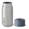Mug de voyage 340ml étanche en acier inoxydable Black+Blum gris | sans marquage | non disponible | non disponible