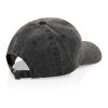 Casquette BEAU AWARE™ lavée à 6 panneaux en sergé de coton 2 noir | sans marquage | non disponible | non disponible | non disponible