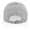 Casquette 6 panneaux 200gr chiné et recyclé AWARE™ Milo gris | sans marquage | non disponible | non disponible | non disponible