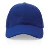 Casquette 6 panneaux en coton recyclé 280gr IMPACT bleu | sans marquage | non disponible | non disponible | non disponible