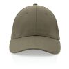 Casquette 6 panneaux en coton recyclé 280gr IMPACT vert | sans marquage | non disponible | non disponible | non disponible