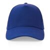 Casquette 5 panneaux en coton recyclé 280gr IMPACT bleu | sans marquage | non disponible | non disponible | non disponible