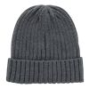 Bonnet à double côte et revers AWARE™ Polylana® Kennedi gris | sans marquage | non disponible | non disponible | non disponible