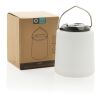 Lampe de table rechargeable en plastique recyclé RCS Limio blanc | sans marquage | non disponible | non disponible
