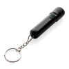 Porte-clés torche rechargeable Gear X noir | sans marquage | non disponible | non disponible