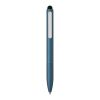 Stylo en aluminium recyclé certifié RCS avec stylet Kymi bleu royal | sans marquage | non disponible | non disponible