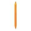 Stylo avec finition gomme en ABS recyclé certifié GRS Tide orange | sans marquage | non disponible | non disponible