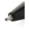 Stylo avec encre ultra glissante en ABS recyclé GRS Vibe noir-blanc | sans marquage | non disponible | non disponible