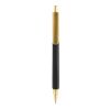 Stylo luxe à trois faces EDGE RCS noir | sans marquage | non disponible | non disponible