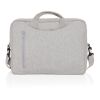 Sacoche ordinateur 15,4'' en coton recyclé AWARE™ Laluka gris | sans marquage | non disponible | non disponible | non disponible