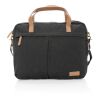 Sac ordinateur Impact AWARE™ en toile 16oz recyclé noir | sans marquage | non disponible | non disponible | non disponible