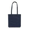 Sac shopping type Tote bag Impact en coton recyclé AWARE™ bleu marine | sans marquage | non disponible | non disponible | non disponible