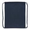 Sac à dos cordelettes en coton recyclé 145 gr Impact AWARE™ bleu marine | sans marquage | non disponible | non disponible | non disponible
