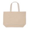 Grand sac tote en toile 240 g/m² recyclée non teintée Aware™ marron | sans marquage | non disponible | non disponible | non disponible