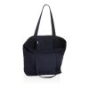 Sac shopping en toile 240g/m² recyclée non teinté Aware™ bleu marine | sans marquage | non disponible | non disponible | non disponible