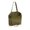 Sac shopping en toile 240g/m² recyclée non teinté Aware™ vert | sans marquage | non disponible | non disponible | non disponible