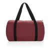 Sac de sport pliable en rPET AWARE™ Dillon rouge | sans marquage | non disponible | non disponible | non disponible