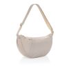 Sac bandoulière XL en rPET AWARE™ Crescent gris | sans marquage | non disponible | non disponible | non disponible