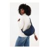 Sac bandoulière XL en rPET AWARE™ Crescent bleu marine | sans marquage | non disponible | non disponible | non disponible