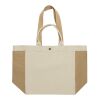 Sac shopping en toile recyclée 400 g/m² BEAU AWARE™ blanc
