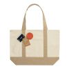 Sac cabas 350gsm en coton recyclé AWARE™ SHOP LOCAL blanc | sans marquage | non disponible | non disponible | non disponible