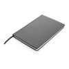 Carnet A5 à couverture rigide en papier de pierre IMPACT noir | sans marquage | non disponible | non disponible