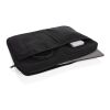 Pochette ordinateur 15,6'' en coton recyclé AWARE™ Laluka noir | sans marquage | non disponible | non disponible | non disponible