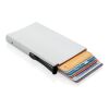 Porte cartes anti-RFID en aluminium argent | sans marquage | non disponible | non disponible