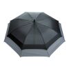Parapluie extensible de 23 à 27 pouces Swiss Peak AWARE™ noir-gris | sans marquage | non disponible | non disponible