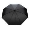 Mini parapluie 20.5" en rPET 190T Impact AWARE™ noir | sans marquage | non disponible | non disponible