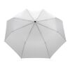 Mini parapluie automatique 21" en rPET 190T Impact AWARE™ blanc | sans marquage | non disponible | non disponible