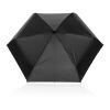 Mini-parapluie de 19,5 pouces en rPET 190T Pongee Aware™ noir | sans marquage | non disponible | non disponible