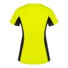 T-shirt de sport Shanghai à manches courtes pour femme Standard | Fluor Yellow-Noir | roly-M | sans marquage | non disponible | non disponible | non disponible