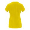 T-shirt Capri à manches courtes pour femme Standard | Jaune | M | sans marquage | non disponible | non disponible | non disponible