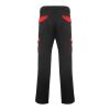 Pantalon de travail Trooper de 250&nbsp;g/m2 Standard | Noir-Rouge | 48 | sans marquage | non disponible | non disponible | non disponible